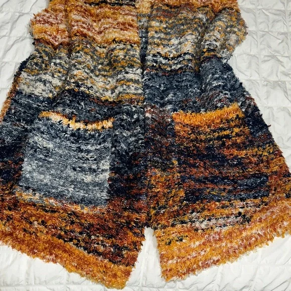 Anthropologie Pilcro Multicolor Textured Vest - Picture 5 of 7